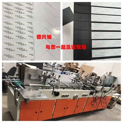 Polar Gri Karton Kutu Yapıştırma Makinesi 6600*2100*1600mm Elektrikli Tahrikli