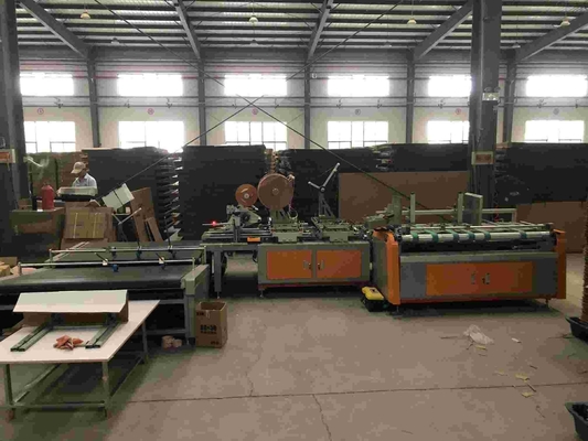380V Karton Kutu Yapma Makinesi 60m / dak Oluklu Kutular İçin Otomatik Yapıştırma Makinesi