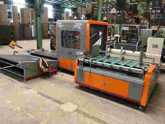 70m / dak Otomatik Katlama Yapıştırma Makinesi 18KW 380V Oluklu Mukavva Kutu Yapıştırıcı