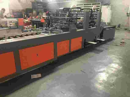 Deshisen Katlanır Karton Yapıştırma Makinesi 6600*2100*1600mm Elektrikli Tahrikli