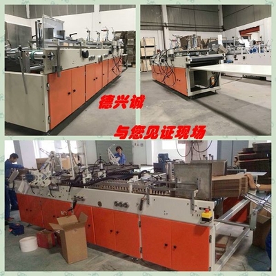 Tam Otomatik Katlanır Karton Kutu Yapıştırma Makinası 90m/dk ZH1000-4A